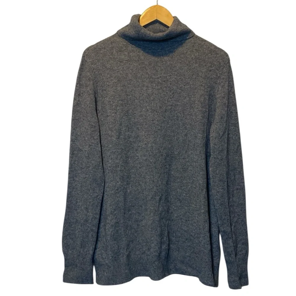 Equipment Delafine 100% Cashmere Sweater Women’s Large Gray - Picture 3 of 13